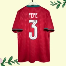 26-27 Season Portuguese National Team Home Red Jersey, Fan Version With Numbers 3 / 7 / 8 / 9 / 10 / 17 / 18 / 20 / 21 / 23 Printed, Breathable Sports Short Sleeves - 26-27 葡萄牙 主 球員 - NO. 7 - 查看 2