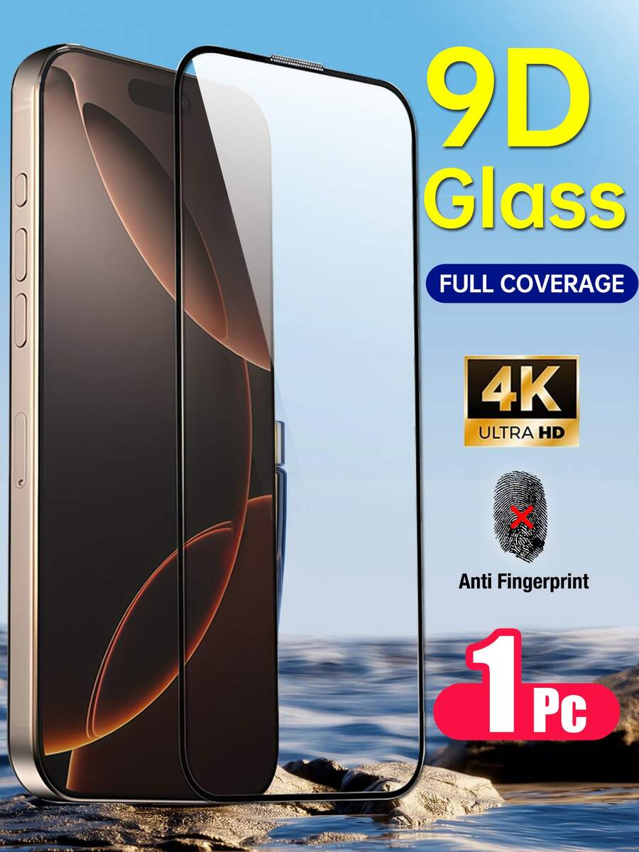 Yezodawee High-Definition Screen Protector Compatible With IPhone 17 Pro Max [6.9 Inch] | 9H Hardness Shatterproof & Shockproof Protection | Suitable For Daily Protection, Office, Home Daily Protection Office Home Phone Screen Protector Phone Accessories Waterproof Shockproof Anti-Drop Scratch Resistant - Clear - View 1