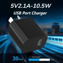 USB 充電插頭 2入/1入 手機用 USB 接口充電頭 10.5W-5V2.1A 迷你充電頭 適用於 iPhone 13 12 11 SE XS XR X 8 7 6 5 Galaxy - 查看 3