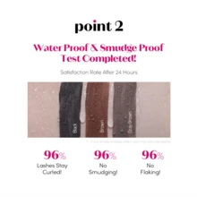 Maskara ETUDE Curling & Defining Tahan Air dan Anti Luntur - Desain Kuas Mikro, Lentik & Definisi Tahan Lama, Cocok untuk Pemakaian Sehari-hari, Hadiah Hari Valentine/Ulang Tahun, Musim Semi & Musim Dingin - 02 Cokelat kekuningan - View 6