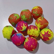 1/4/8pcs Practical Vibrant Multicolor Splash Reusable Water Balloons Fabric Splash Balls Water Bombs Soft Absorbent Cloth For Swimming Pool Party Beach Game Backyard Water Fight Summer Outdoor Sports Toy - Multicolor - View 9