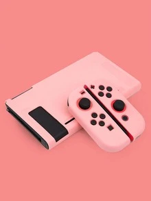 Solid Color Protective Case Compatible With Switch - View 5