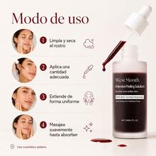 west month Suero Peeling Exfoliante, Elimina Impurezas, Reduce Poros Visibles, Quita Brillos, Hidata, Calma, RenuEVA, Previene Obstrucciones,Da Piel Limpia Y Tersa - Ácido salicílico - Ver 6