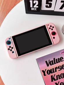 Solid Color Protective Case Compatible With Switch - View 1
