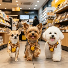1pc Ergonomic 3D Mesh Dog Harness With Bow, Escape-Proof Adjustable Pet Vest, Suitable For Small Dogs And Cats, Soft Breathable No-Choke Puppy Walking Harness, Cute Plaid Bandana Design Pet Supplies, Ideal For Outdoor Daily Walks - Yellow - View 5