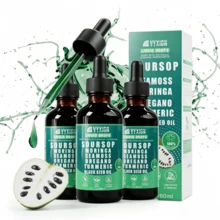 VYXION Pure Soursop 10 In 1 Liquid Drops Extract - Seamoss,Moringa,Black Seed Oil,Turmeric,Oregano Liquid Drops - Healthcare,Fitness,Natural Wellness Blend - 3pcs - 查看 1