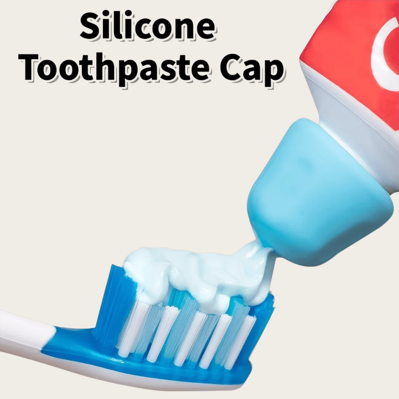 5Pcs Silicone Toothpaste Caps Self Sealing Leak Proof Squeezer No Mess Bathroom Accessories For Kids Adults