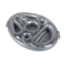 Inflatable Floating Drink Tray, Portable Pool Drink Float With Cup Holder, Essential For Adult Summer Pool Party And Beach, Tropical Party Decoration - Multicolor - View 13