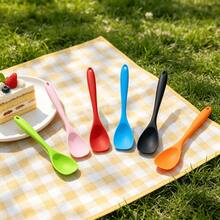 Heat-Resistant Non-Stick Integrated Mixing Spoon, Essential For Home Baking, Silicone Spatula Set, Cake, Bread, Cooking Tools, Scrape Residue Without Waste, Easy To Clean, Multiple Colors Available, 2/4/6 Piece Set - View 12