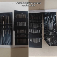 1 Set Heavy Duty Stainless Steel Hand Sewing Needle Set - Various Sizes And Models Of Hand Sewing Needles, Multi-Functional, Suitable For Adult Sewing Beginners And Embroidery And Needlework Enthusiasts, Perfect For Beginners And Professional Tailors/Craftspeople - A - View 14
