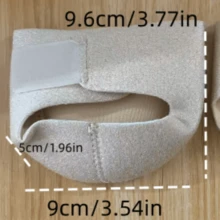 可重複使用矽膠足跟保護墊，自黏式吸震減壓矽膠鞋墊，適用於運動與健身，足跟防乾燥足墊，舒適可調節綁帶式足跟保護器 - 彩色 - 查看 19