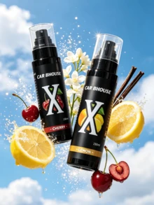 Floral & Fruity Car Air Freshener Spray, Natural Bubble Gum, Vanilla, New Car, Cool Ice, Strawberry, Cherry And More Scents, Long-Lasting Fragrance, Aromatherapy To Relieve Stress, Suitable For Home, Room, Car, Clothes, Pet Area, Bathroom, Office, Party, Camping, Mother's Day, Father's Day, Music Festival, Graduation, Christmas, Wedding And More Occasions - Multiple-2 - View 2