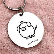 Durable Stainless Steel Pet Accessories, Reliable Quality To Accompany Pets Daily, Can Be Hung On Various Collars For Decoration, Clear And Prominent Identification, Suitable For Household Cats And Dogs - Multicolor - View 5