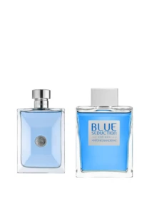 Versace [Gói nước hoa] Xịt nước hoa Pour Homme Eau de Toilette + Xịt Eau de Toilette Blue Seduction + EDT 6.7oz/200ml + 6.75oz/200ml - EDT+EDT - Xem 2