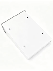 1 pièce Boîte aux lettres blanche d'extérieur imperméable et anti-vol, boîte aux lettres murale verrouillable pour la maison avec grande capacité. - A - Voir 8