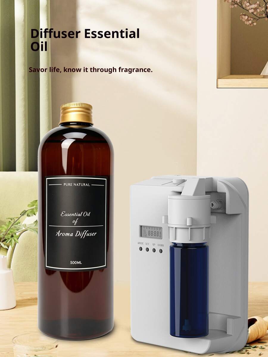 500ml Aromatherapy Essential Oil, Oil-Based Fragrance Refill, Relieve Fatigue, Refresh Air - Oily - 500ml - View 1