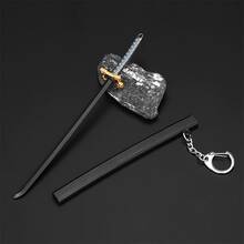 新品 - 全金屬武士刀 - 動漫周邊 - 家居裝飾擺件 - 玩具劍 - 合金武器模型 - 生日禮物 - 聖誕禮物 - 萬聖節禮物 - 復活節禮物 - 禮物 - 贈品 - 玩具，完美禮物，男孩擺件，辦公室擺件，房間擺件 - 彩色 - 查看 15