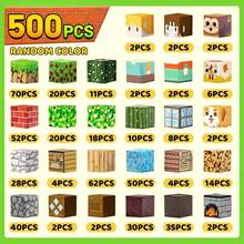50-500块磁性积木 - 探索森林磁性立方体世界，3D房屋和树木场景，配有可爱人物，激发想象力的搭建玩具，STEM堆叠感官学习玩具，课堂礼物，学习礼物，创意生日礼物，节日礼物 - 彩色 - 查看 15