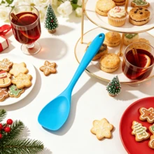 Heat-Resistant Non-Stick Integrated Mixing Spoon, Essential For Home Baking, Silicone Spatula Set, Cake, Bread, Cooking Tools, Scrape Residue Without Waste, Easy To Clean, Multiple Colors Available, 2/4/6 Piece Set - View 9