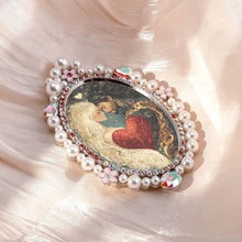1pc Refrigerator Magnet, Metallic Decorative Refined Magnet, Ballet Dancer Pattern Refrigerator Magnet, Perfect Gift, Home Decor! - one-size - View 10