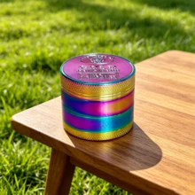新款迷你彩色硬幣式研磨器，40mm 4層金屬研磨器，酷炫口袋研磨器，抽煙配件，便攜式抽煙工具，節日禮物！ - 查看 11