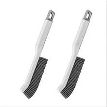 3pcs Set Kitchen Gap Cleaning Brush, 360° Flexible Soft Bristle Long Handle Toilet Gap Brush, Scratch-Resistant Cleaning Brush For Home, Hotel, Bathroom, Window Track, Tile Grout, Kitchen, Bathroom Toilet, Narrow Gap Cleaning Tool - White - 2pcs - View 13