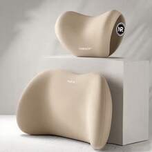 1pc/1set Car Neck Pillow And Lumbar Support/Car Seat Lumbar Cushion, Car Neck Support Pillow, Vehicle Back Cushion, Memory Foam Lumbar Pillow, Seat Support Pillow - one-size - View 13