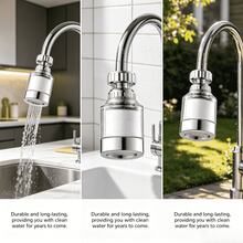 Faucet Water Purifier Home Filter Tap Water Purification Filter Universal Pressurized Anti-Splash Shower Head Spout - Multicolor - View 6