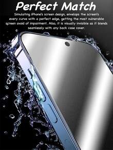 Yezodawee Matte Anti-Peeping Tempered Glass Screen Protector, Privacy Protection, Full Coverage, Anti-Fingerprint, Anti-Drop, Anti-Scratch, Privacy Protection, Delicate Touch, Compatible With IPhone 18 Pro Max/18 Pro/17 Pro Max/17 Pro/17 Air/17/16 Pro Max/16 Pro/16 Plus/16/15 Pro Max/14 Pro Max/13 Mini/12/11/XS MAX/XR/8+/7 Plus Series - Black - View 6