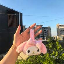SANRIO 1個官方可愛卡通絨毛吊飾，牛奶熊，手機掛飾，汽車裝飾，節日禮物 - 彩色 - 查看 15