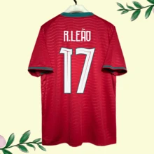26-27 Season Portuguese National Team Home Red Jersey, Fan Version With Numbers 3 / 7 / 8 / 9 / 10 / 17 / 18 / 20 / 21 / 23 Printed, Breathable Sports Short Sleeves - 26-27 葡萄牙 主 球員 - NO. 7 - 查看 6