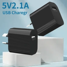 USB 充電插頭 2入/1入 手機用 USB 接口充電頭 10.5W-5V2.1A 迷你充電頭 適用於 iPhone 13 12 11 SE XS XR X 8 7 6 5 Galaxy - 查看 1