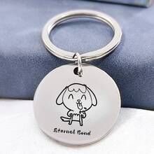 Lightweight Stainless Steel Pet Tag Collar Accessory, Small Size Suitable For Delicate Collars, High Compatibility, Easy Installation, Dynamic And Cute Design, Specially Made For Young Pets - Multicolor - View 11