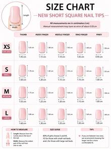 10 piezas/paquete Pegatinas de uñas usables hechas a mano, con diseño de lunares nude de verano con bordes dorados y acentos tipo diamante, que iluminan el tono de la piel, adecuadas para uñas cortas, uso diario y para ir al trabajo - Multicolor - Ver 10