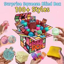 NeeD0h 3-Pack Mystery Blind Box Toys, Squishy Blind Boxes, And Soft Rubber Blind Boxes. Includes Designs Such As Green Cubes, Ice Cubes, Buns, And Squares. Cute Mystery Toys, Stress-Relief Toys, And Surprise Blind Box Party Gifts. They Bounce Back Slowly, Helping To Relieve Stress. - Nhiều màu - Xem 6