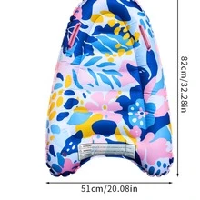 Inflatable Surfboard With Handle, Beach Floating Surfboard, Lightweight And Portable, Water Sports, Pool Inflatable Surfboard, Adult Summer Beach Surf Swimming Board, 5 Styles Available, Beach Essential, Beach Accessory - Multicolor - View 8