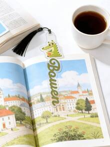 1/3/5 piezas Marcapáginas de acrílico personalizado con borla, Marcapáginas de animal con nombre personalizado, Marcapáginas de lectura de dibujos animados lindos para niños, estudiantes y maestros, Marcapáginas de texto personalizado, Accesorios de libros de acrílico, Artículos personalizados, Regalo para maestros, Recompensa de aula, Regalo de regreso a la escuela, Regalo para amantes de los libros, Accesorios de lectura para mujeres y hombres, Marcapáginas personalizable para libros, Regalo único de graduación, cumpleaños y Navidad, Marcapáginas de animal lindo para lectores, Útiles escolares, Decoración de libros - Multicolor - Ver 7