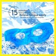 1pc Cute Reusable Gel Eye Mask, Hot/Cold Compress Pack To Relieve Eye Fatigue & Dark Circles, Suitable For School, Travel, Home, Eye Mask, Sleep Mask - Ice Packs - View 14
