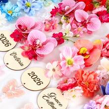 Custom Graduation Lei With Grad Cap, Handcrafted Satin Garland, Graduation Gifts, Graduate Keepsake, Braided Lei, Ribbon Lei - Multicolor - View 9