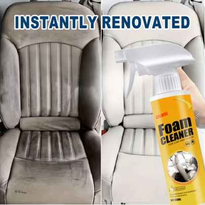 EELHOE Multi-Purpose Car Interior Cleane -  Gentle Neutral Formula For Car Seats, Dashboards, Steering Wheels & PU Fabrics - All-Season Renovation & Surface Care For Home And Vehicle, Car Seat Cleaner, Car Wash Foam Soap, Easy To Use