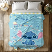 1 chiếc chăn nỉ in họa tiết Cars, & The Secret Door, Stitch Disney Cartoon, chăn đắp điều hòa - chăn chần bông 100% polyester, in kỹ thuật số - bộ đồ giường thoải mái cho mọi mùa, quà tặng lý tưởng cho bạn bè và gia đình, chăn nỉ mềm - có nhiều kích cỡ, siêu mềm, phù hợp cho sofa/giường, thiết yếu cho mọi mùa - Nhiều màu - Xem 3
