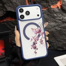 マグネット式黄ばみ防止 | 高級感あふれる2in1アクリルマグネット式スマホケース！スタイリッシュで手触りも良く、実用的な保護機能とマグネット式・耐衝撃設計を融合させた、高級感あふれるケースです。 桜 桜の花 桜の枝ケース  11 すまほ ケース 家族、恋人、友人、そして子供たちへのプレゼントに最適です。  15 Plus/16e/15 Pro Max/17 Pro/12/12 Pro Max/16 Pro Max/13/12 Pro/Apple  Air/14/15 Pro/14 Pro Max/17/14 Pro/11 Pro Max/ 13 pro/15/17 Pro Max/13 Pro Max/17e/16 Pro/11 Pro/16/14 Plus/16 Plus - ブルー - チェックする 27