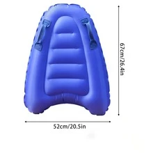 Inflatable Surfboard With Handle, Beach Floating Surfboard, Lightweight And Portable, Water Sports, Pool Inflatable Surfboard, Adult Summer Beach Surf Swimming Board, 5 Styles Available, Beach Essential, Beach Accessory - Multicolor - View 13