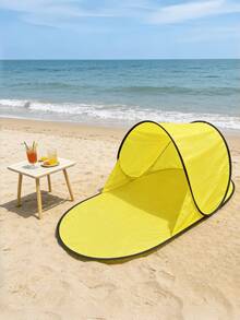 UPF 50+ Sun Protection Beach Tent, With Sandbags, Support Poles, Tent Pegs And Wind Ropes, Suitable For Outdoor, Camping, Backyard And Picnic Use - Tent - View 8