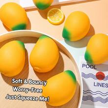 1pc Realistic Mango Stress Relief Toy, Slow Rebound Squeeze Venting Stress Relief Tool - one-size - View 6