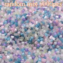 2mm 霧面馬卡龍混色管狀玻璃種子珠 1000/3000/5000 顆 DIY 珠寶製作、刺繡、髮飾及手工藝品材料 - Seed beads - 查看 9