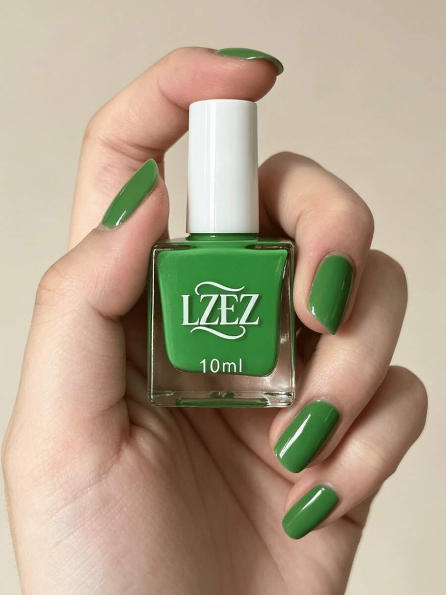1 Bottle 2026 New 10ml Water-Based Nail Polish, Quick Dry, Long-Lasting, Peel-Off, Suitable For Students, Alcohol-Free