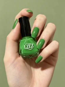 1瓶2026新款8毫升水性指甲油，快干、可撕除、持久，适合学生美甲，不含酒精 - 綠色 - 查看 8