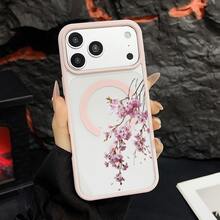 マグネット式黄ばみ防止 | 高級感あふれる2in1アクリルマグネット式スマホケース！スタイリッシュで手触りも良く、実用的な保護機能とマグネット式・耐衝撃設計を融合させた、高級感あふれるケースです。 桜 桜の花 桜の枝ケース  11 すまほ ケース 家族、恋人、友人、そして子供たちへのプレゼントに最適です。  15 Plus/16e/15 Pro Max/17 Pro/12/12 Pro Max/16 Pro Max/13/12 Pro/Apple  Air/14/15 Pro/14 Pro Max/17/14 Pro/11 Pro Max/ 13 pro/15/17 Pro Max/13 Pro Max/17e/16 Pro/11 Pro/16/14 Plus/16 Plus - ピンク - チェックする 29
