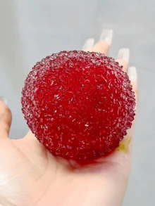 1pc Realistic Artificial Bayberry Ornament With Imitation Petal Texture, Handmade Dried Plant Craft Decor, Soft Elastic Decorative Ornament For Home Desktop Display, Party Favor, Holiday Gift Bag Filler, Birthday & Christmas Present, Indoor Decorative Artwork - Multicolor - View 7